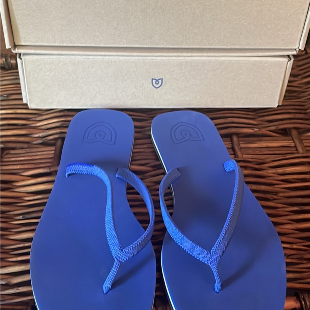 Rothy's Vibrant Blue Sandals